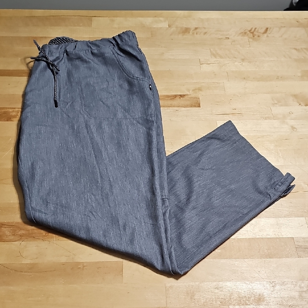 3 for $20 🥼 Beyond Scrubs Gray Heathered Cargo Scrub Pants XL Regular